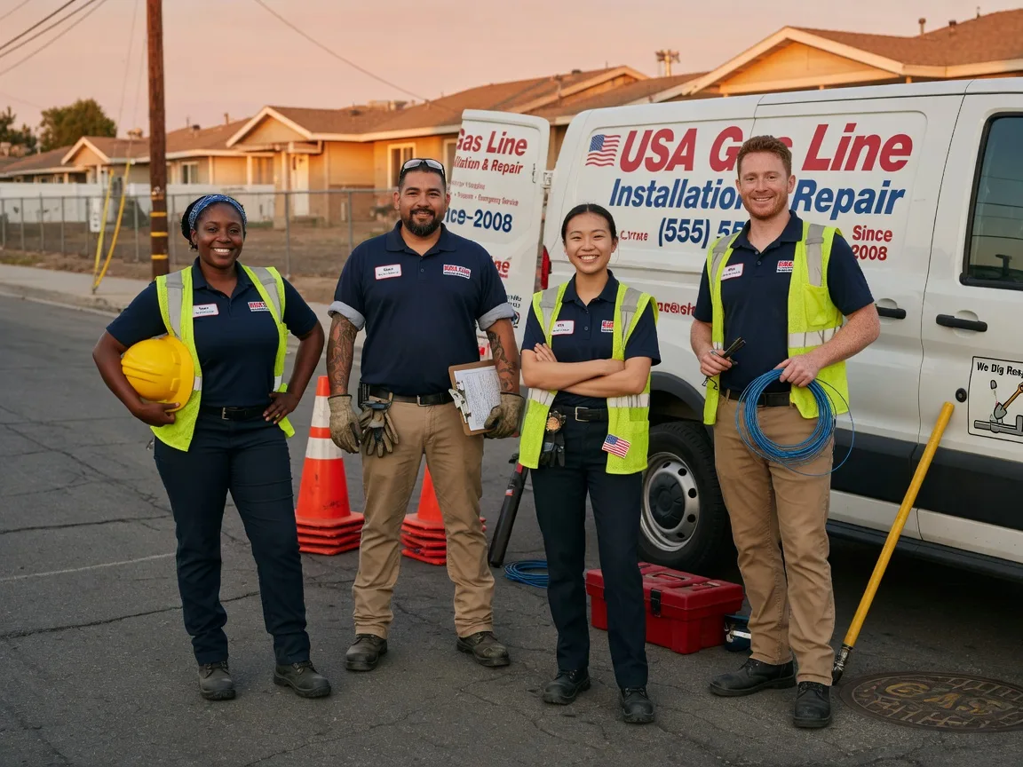 Gas Line Installation company in Shaw, MS